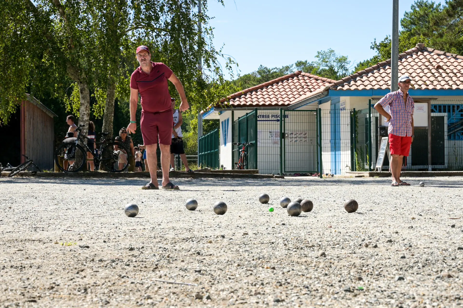Pétanque camping Le Tatiou