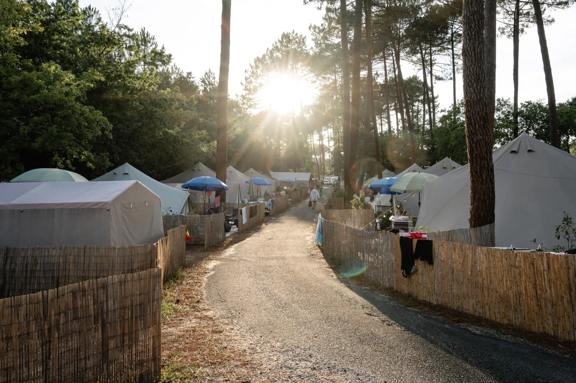 Emplacements tentes, caravanes et camping-car au camping du Tatiou