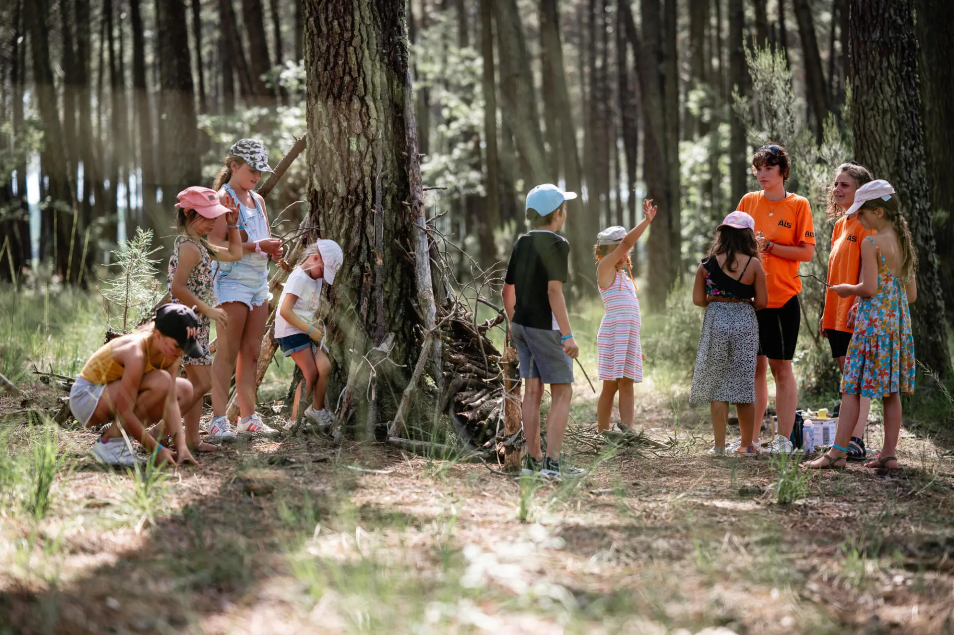 Activités plein-air enfants au Camping Le Tatiou