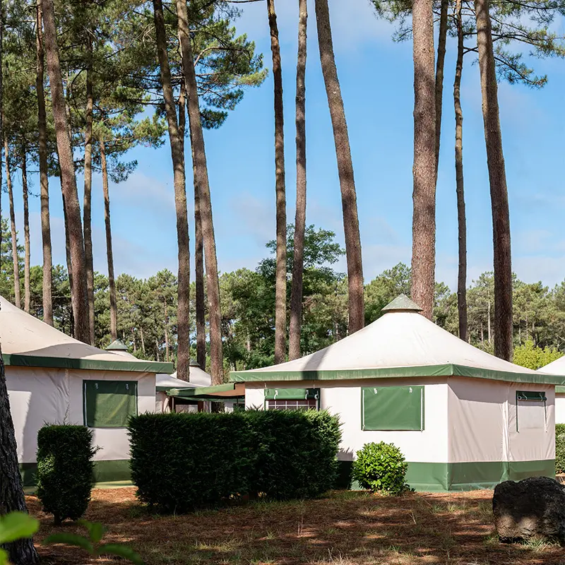 Lodges au camping Le Tatiou
